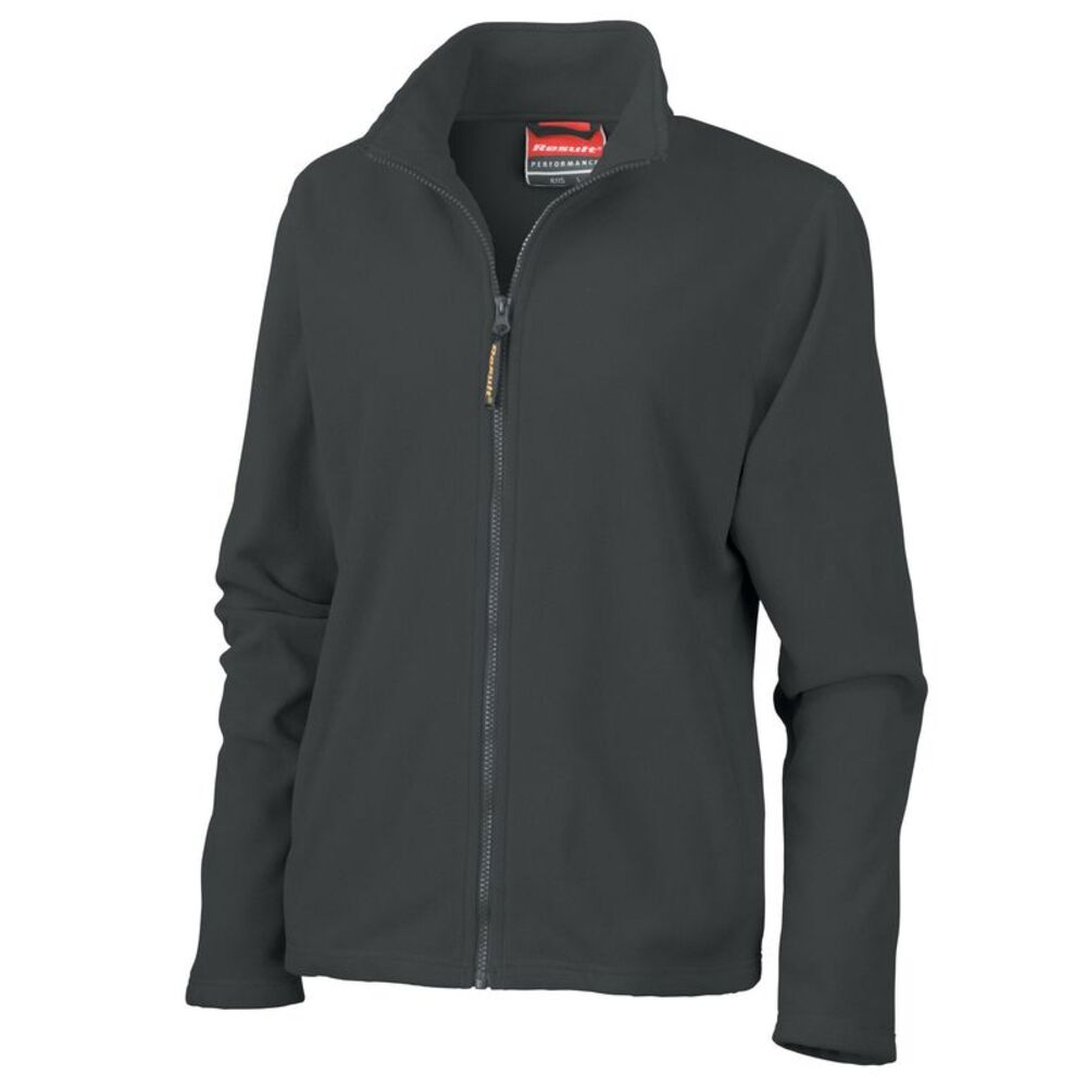 Result Womens/Ladies Horizon High Grade Fleece Jacket / Black
